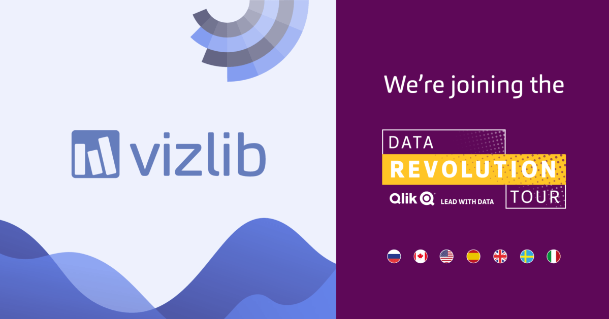 Vizlib on Qlik’s Data Revolution Tour: we are coming to your city!