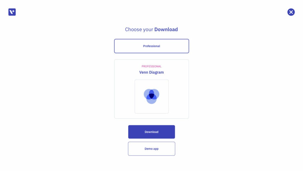 Vizlib User Portal with easy option selection