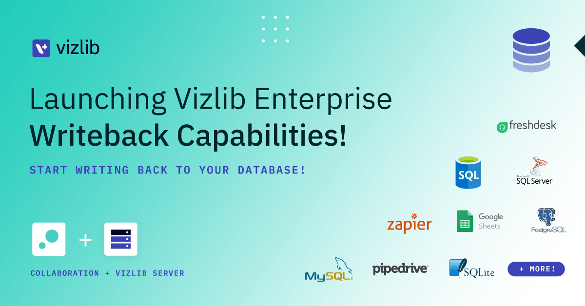 Launching Vizlib Enterprise writeback capabilities for Qlik Sense: start writing back to your database!
