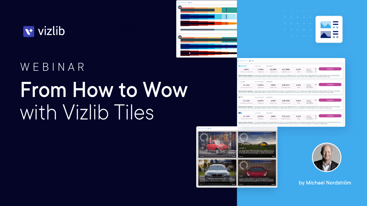 Webinar recap: From How to Wow with Vizlib Tiles
