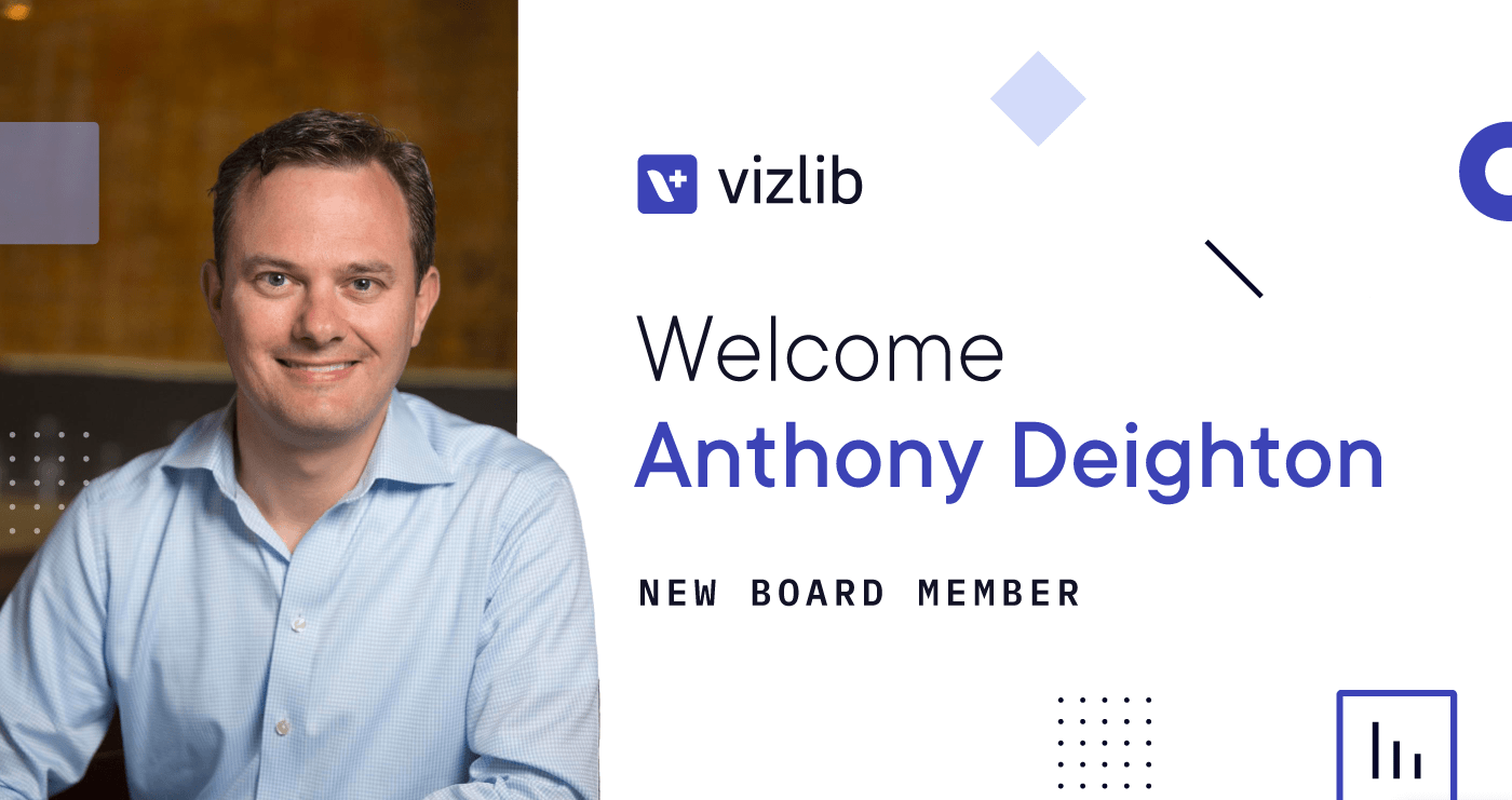 Vizlib welcomes Anthony Deighton as a board member!