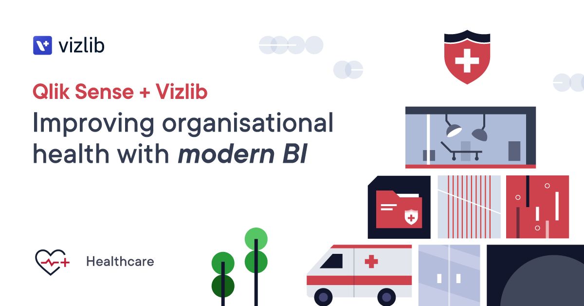 Qlik Sense + Vizlib: Improving organisational health with modern BI