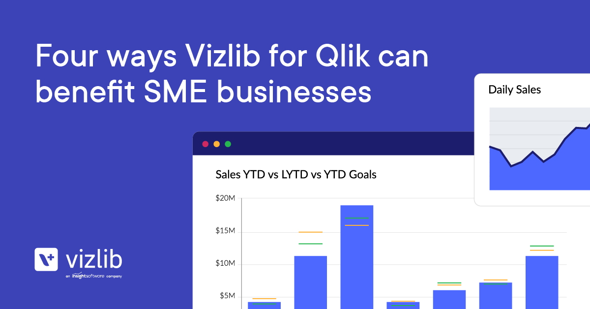How Vizlib for Qlik can benefit SME businesses